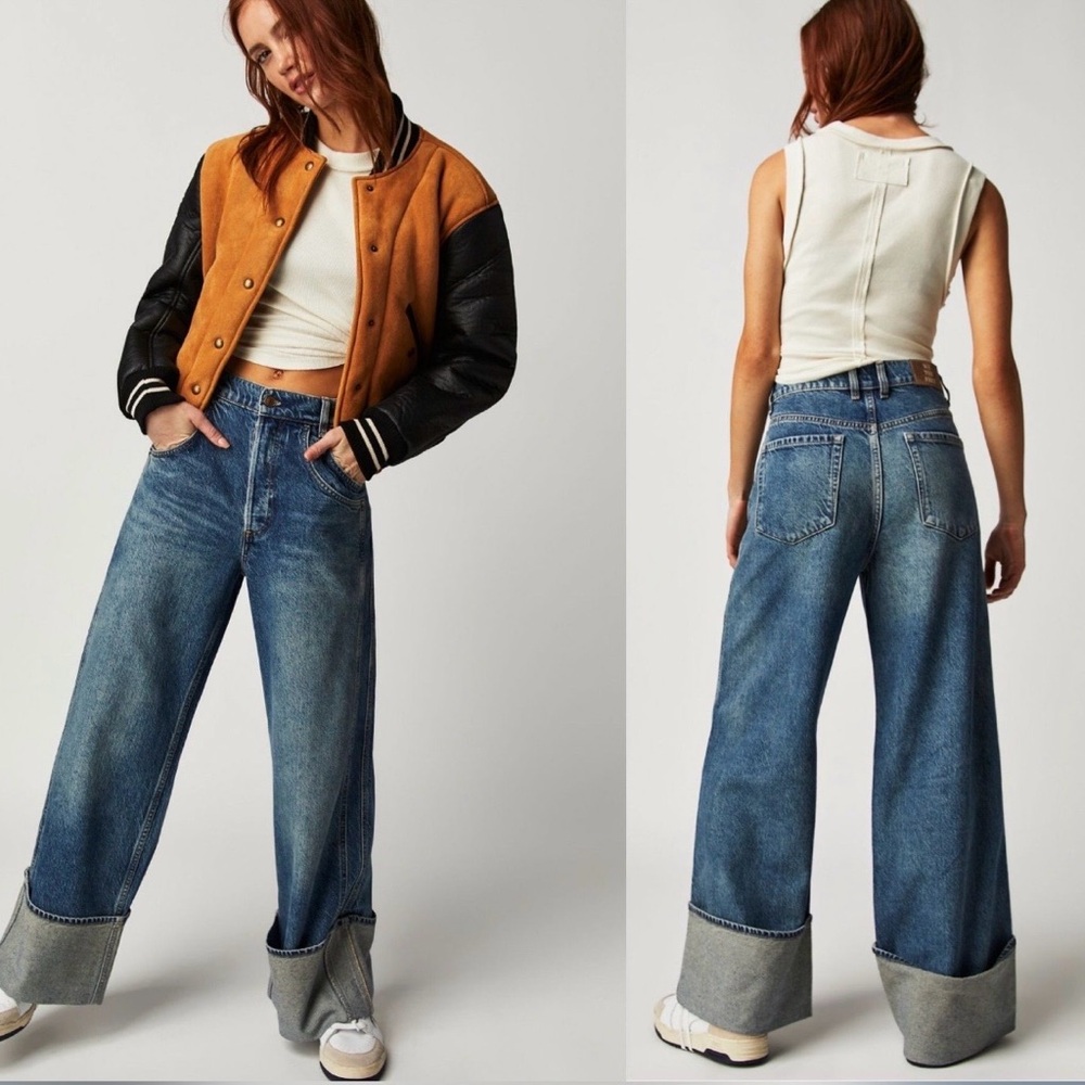 Final countdown cuffed jeans